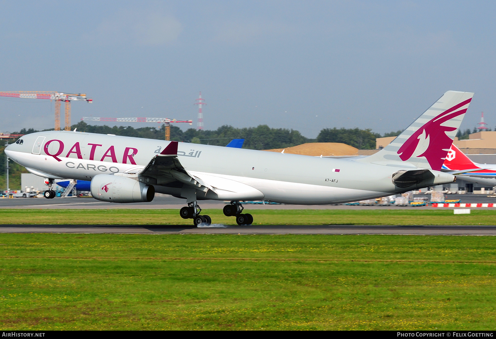 Aircraft Photo of A7-AFJ | Airbus A330-243F | Qatar Airways Cargo | AirHistory.net #376820