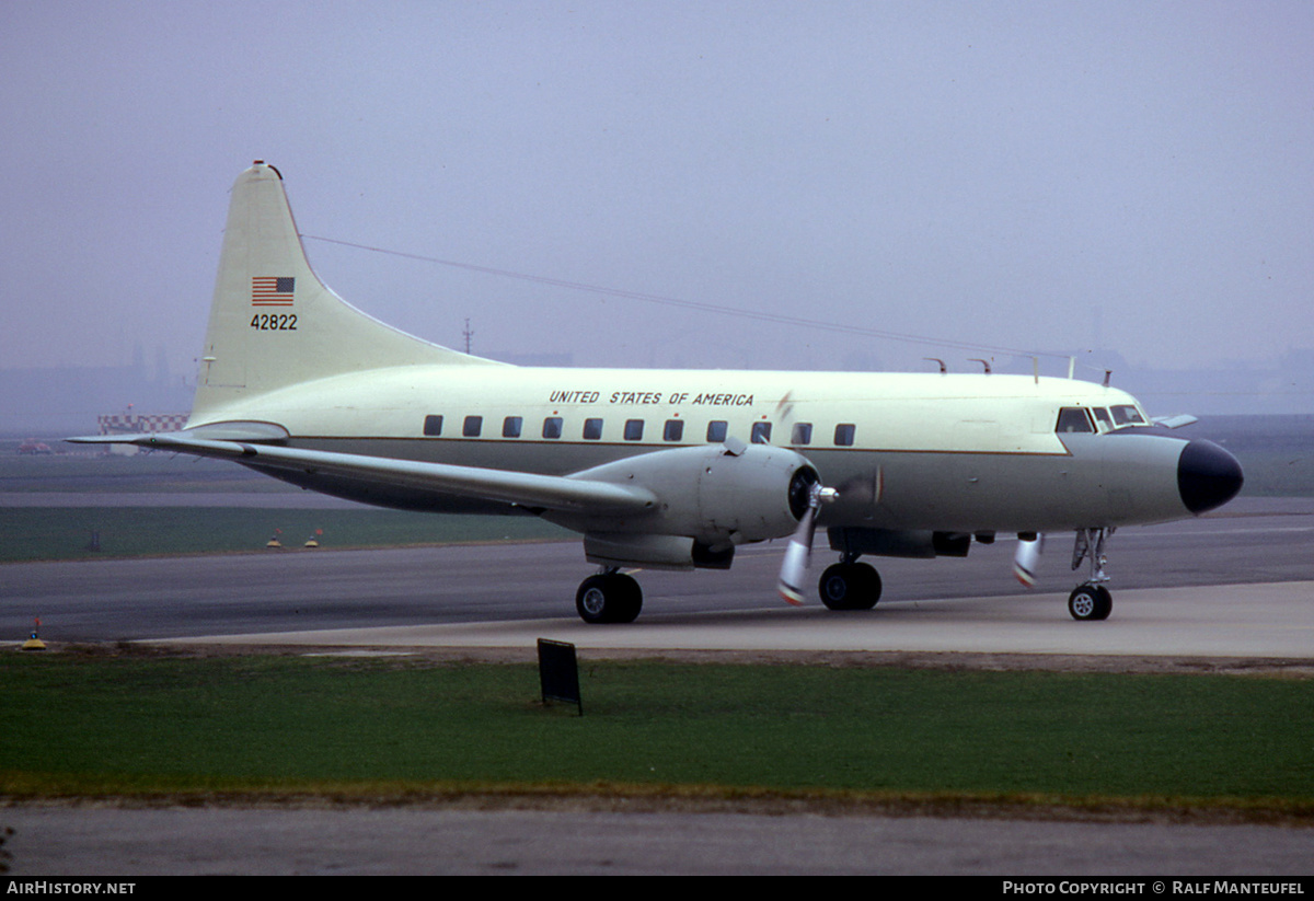 Aircraft Photo of 54-2822 / 42822 | Convair VC-131D | USA - Air Force | AirHistory.net #376828
