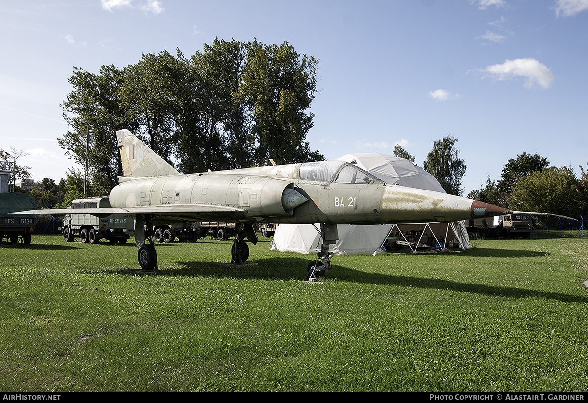 Aircraft Photo of BA21 | Dassault Mirage 5BA | Belgium - Air Force | AirHistory.net #376838