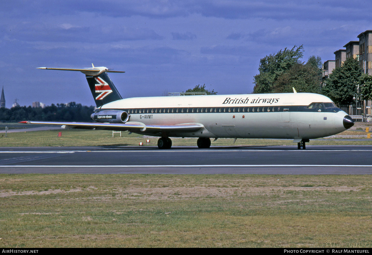 Aircraft Photo of G-AVMT | BAC 111-510ED One-Eleven | British Airways | AirHistory.net #376859