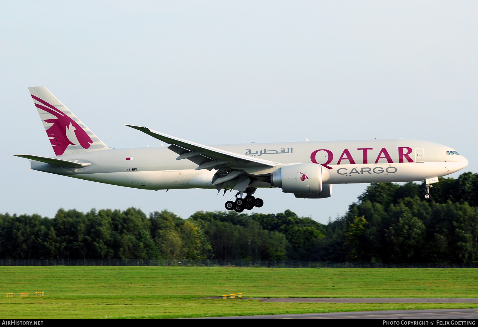 Aircraft Photo of A7-BFL | Boeing 777-F | Qatar Airways Cargo | AirHistory.net #376865
