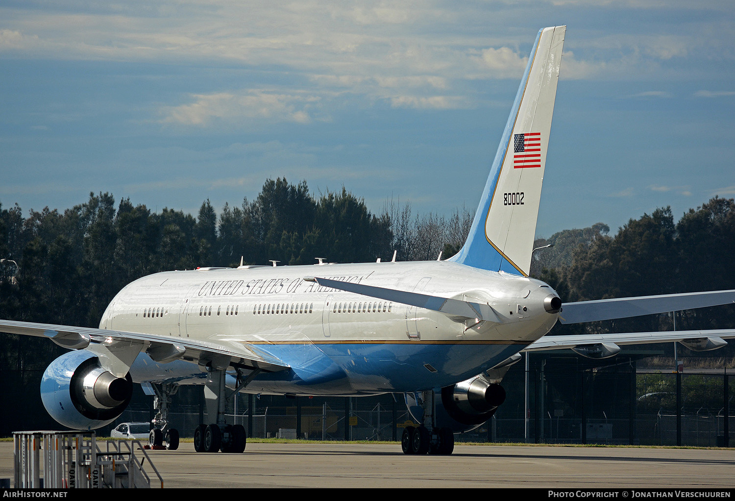 Aircraft Photo of 98-0002 / 80002 | Boeing C-32A (757-200) | USA - Air Force | AirHistory.net #376887