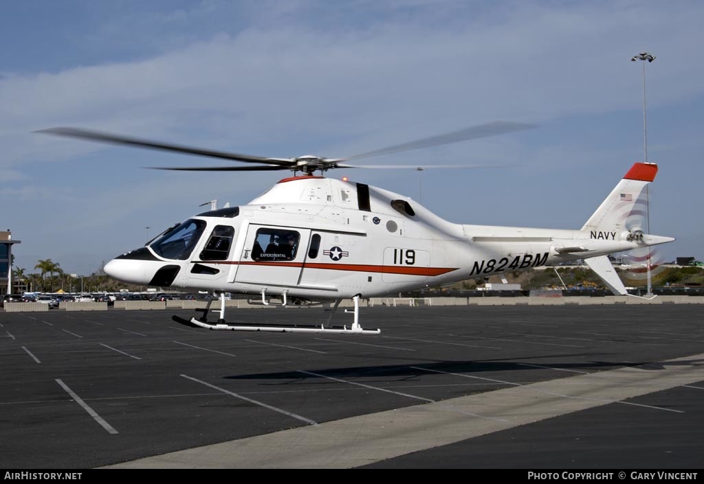 Aircraft Photo of N824BM | Agusta A-119 Koala | USA - Navy | AirHistory.net #376918