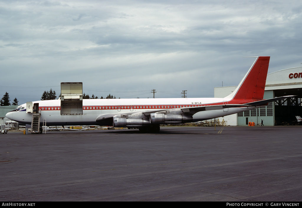 Aircraft Photo of G-BFLE | Boeing 707-338C | British Midland Airways - BMA | AirHistory.net #376933