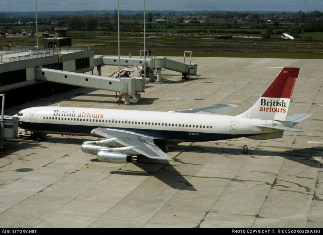 Aircraft Photo of G-APFI | Boeing 707-436 | British Airtours | AirHistory.net #376957