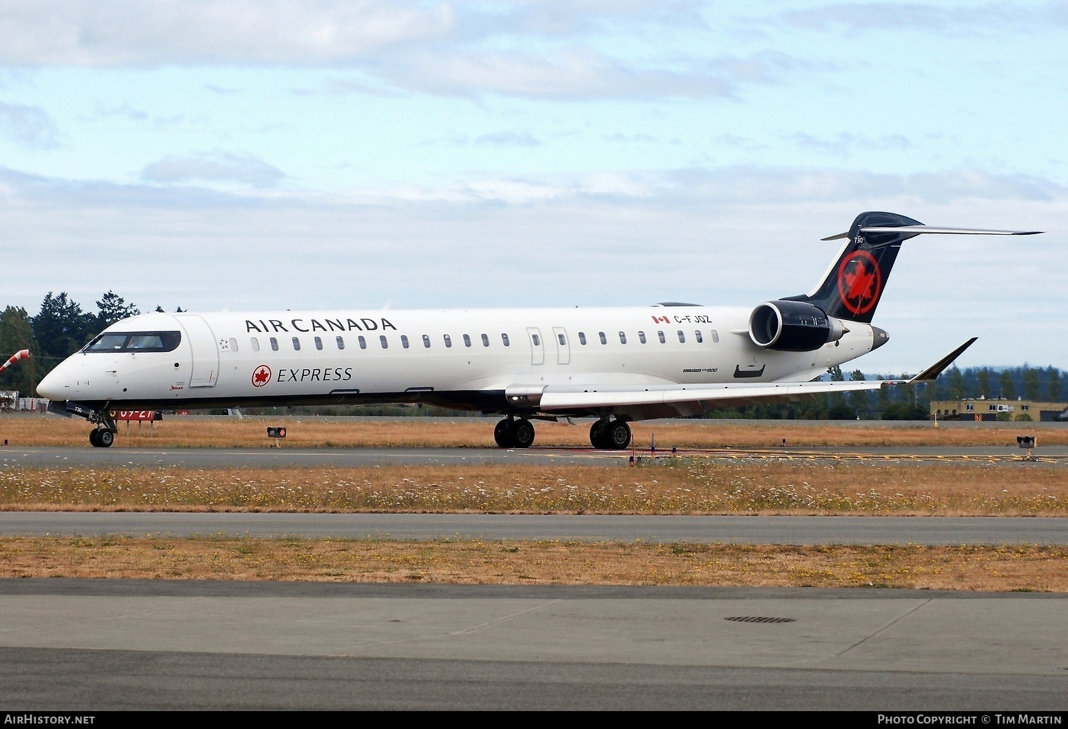 Aircraft Photo of C-FJQZ | Bombardier CRJ-900 (CL-600-2D24) | Air Canada Express | AirHistory.net #376973