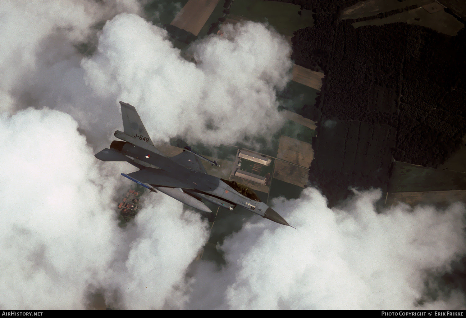 Aircraft Photo of J-648 | General Dynamics F-16A Fighting Falcon | Netherlands - Air Force | AirHistory.net #376994