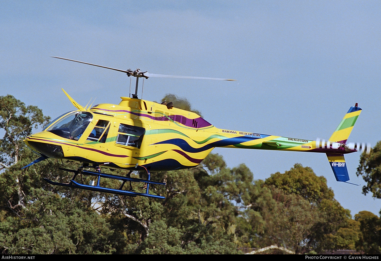 Aircraft Photo of VH-BHV | Bell 206B JetRanger II | Barossa Helicopters | AirHistory.net #376998