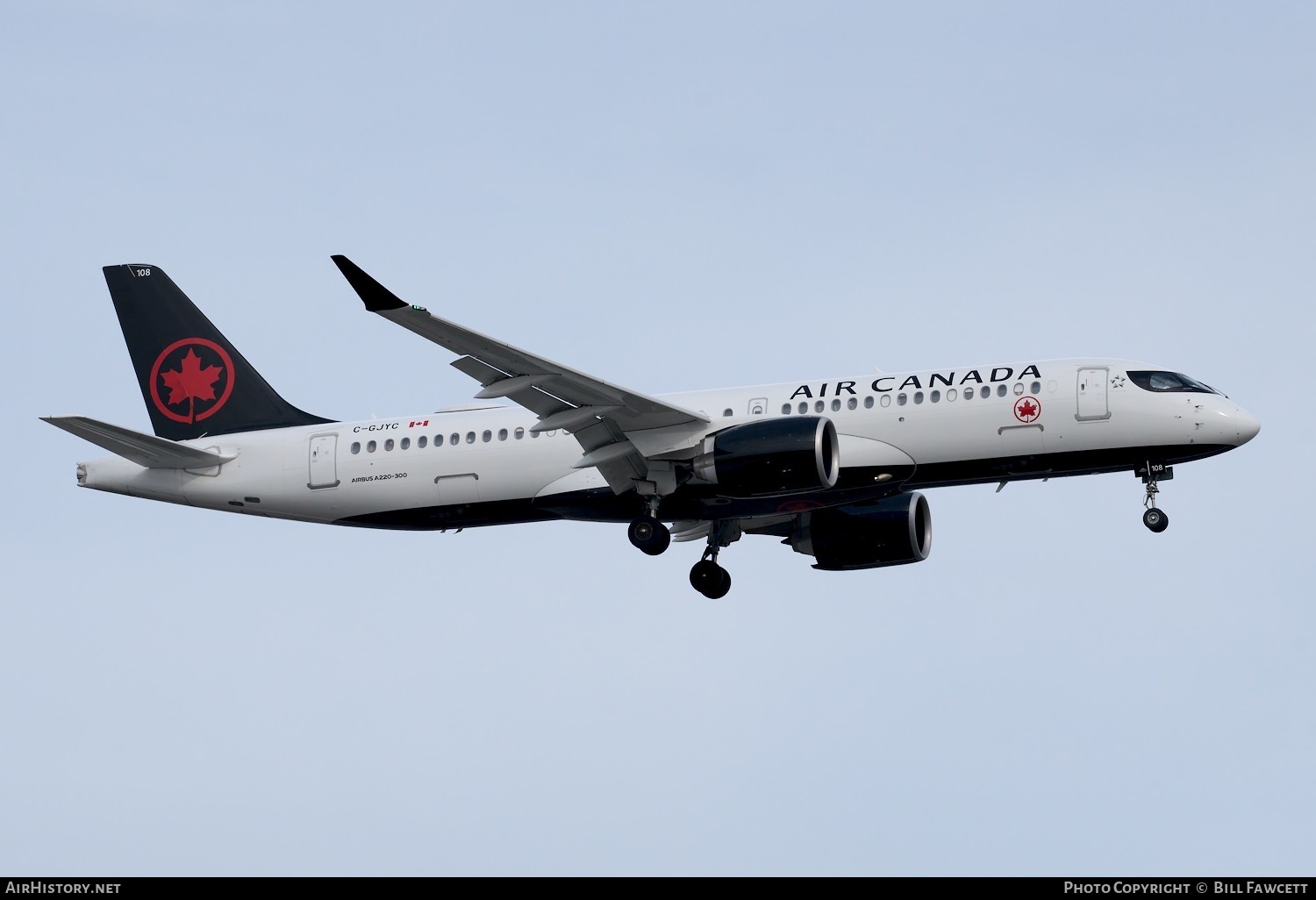 Aircraft Photo of C-GJYC | Airbus A220-371 (BD-500-1A11) | Air Canada | AirHistory.net #377004