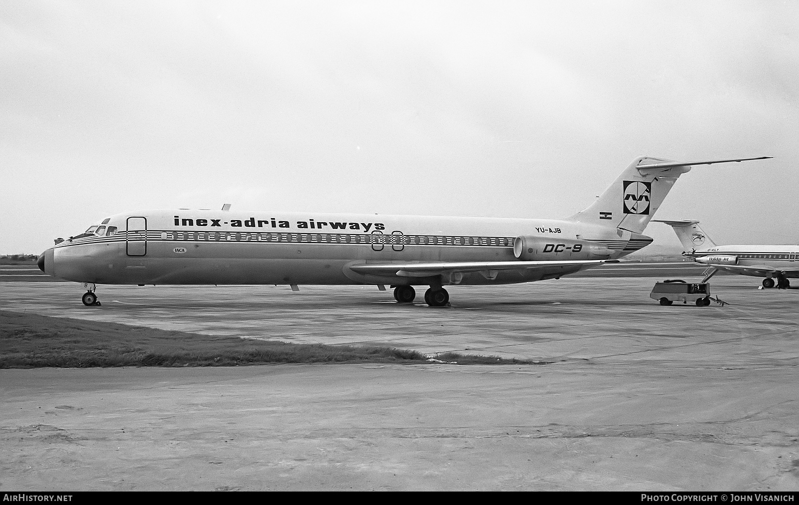Aircraft Photo of YU-AJB | McDonnell Douglas DC-9-32 | Inex-Adria Airways | AirHistory.net #377009