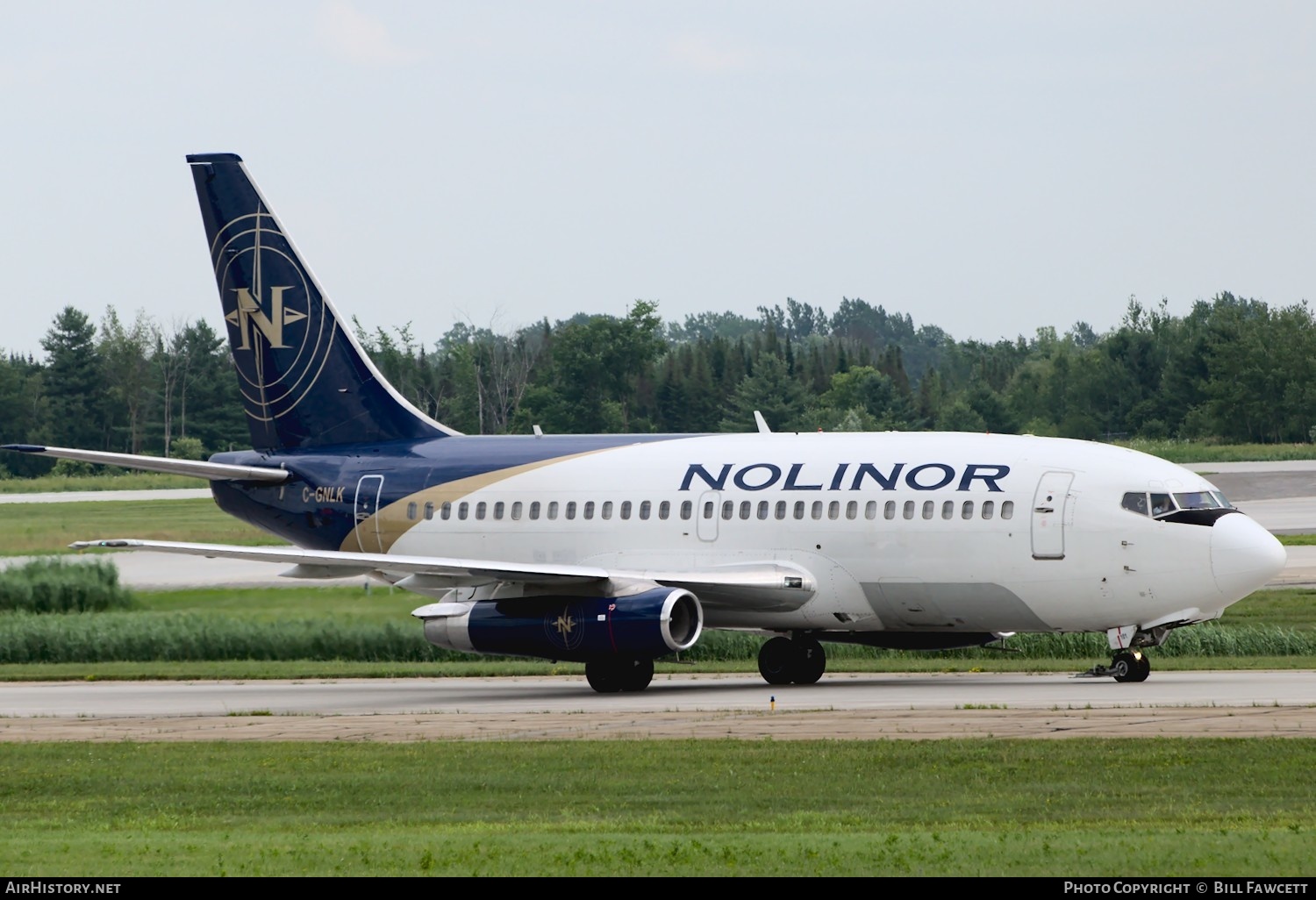 Aircraft Photo of C-GNLK | Boeing 737-2K2C/Adv | Nolinor Aviation | AirHistory.net #377022