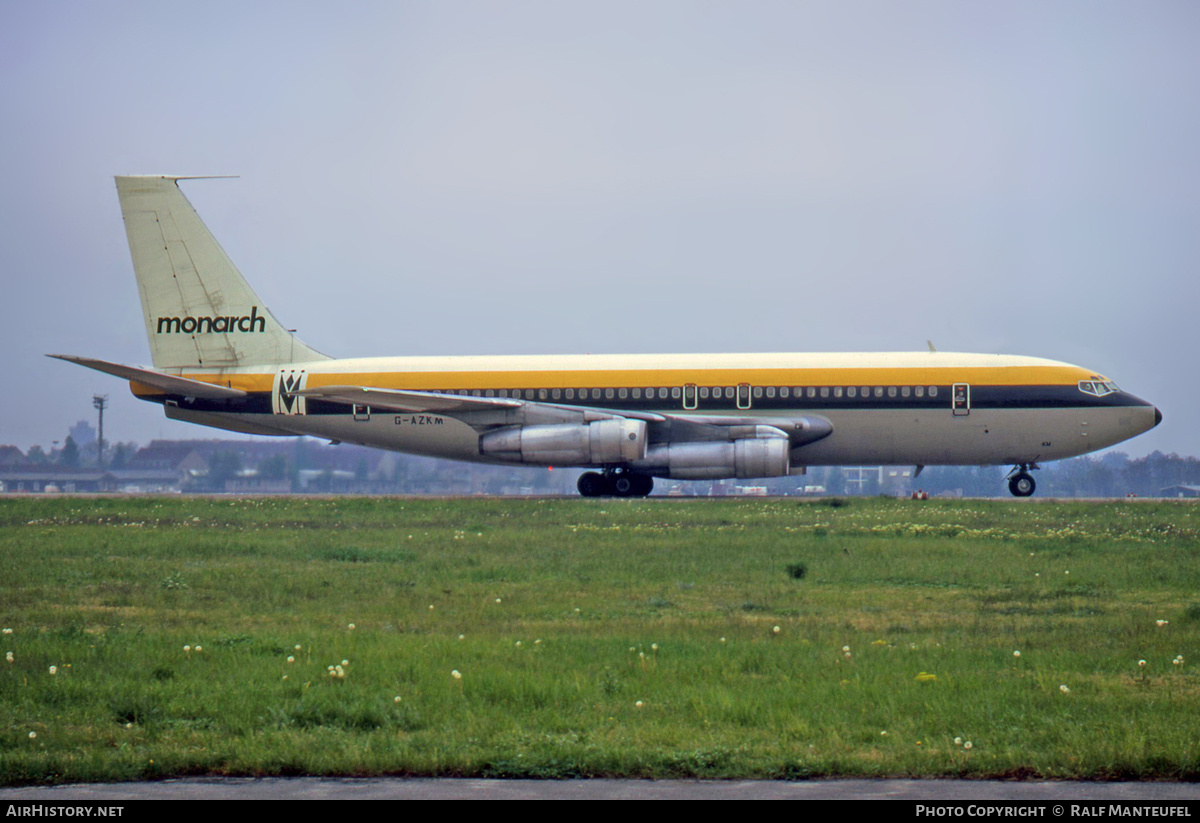 Aircraft Photo of G-AZKM | Boeing 720-051B | Monarch Airlines | AirHistory.net #377033