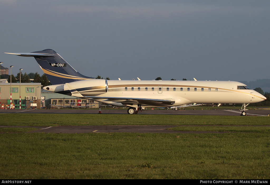 Aircraft Photo of VP-COU | Bombardier Global Express (BD-700-1A10) | AirHistory.net #377051