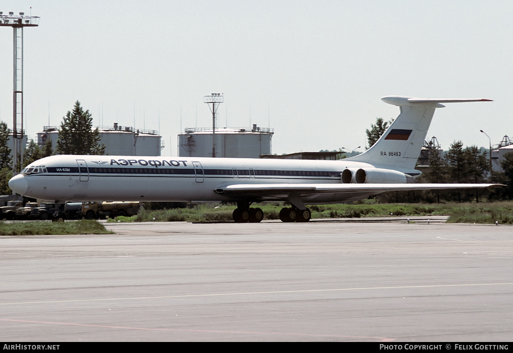 Aircraft Photo of RA-86463 | Ilyushin Il-62M | Aeroflot | AirHistory.net #377066
