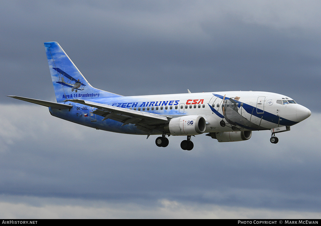 Aircraft Photo of OK-DGL | Boeing 737-55S | ČSA - Czech Airlines | AirHistory.net #377069