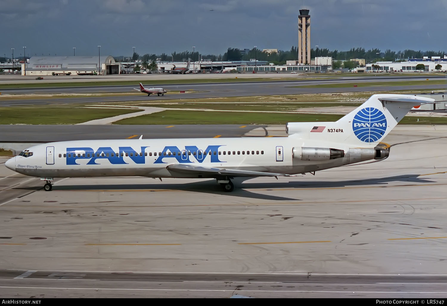 Aircraft Photo of N374PA | Boeing 727-214/Adv | Pan American World Airways - Pan Am | AirHistory.net #377071