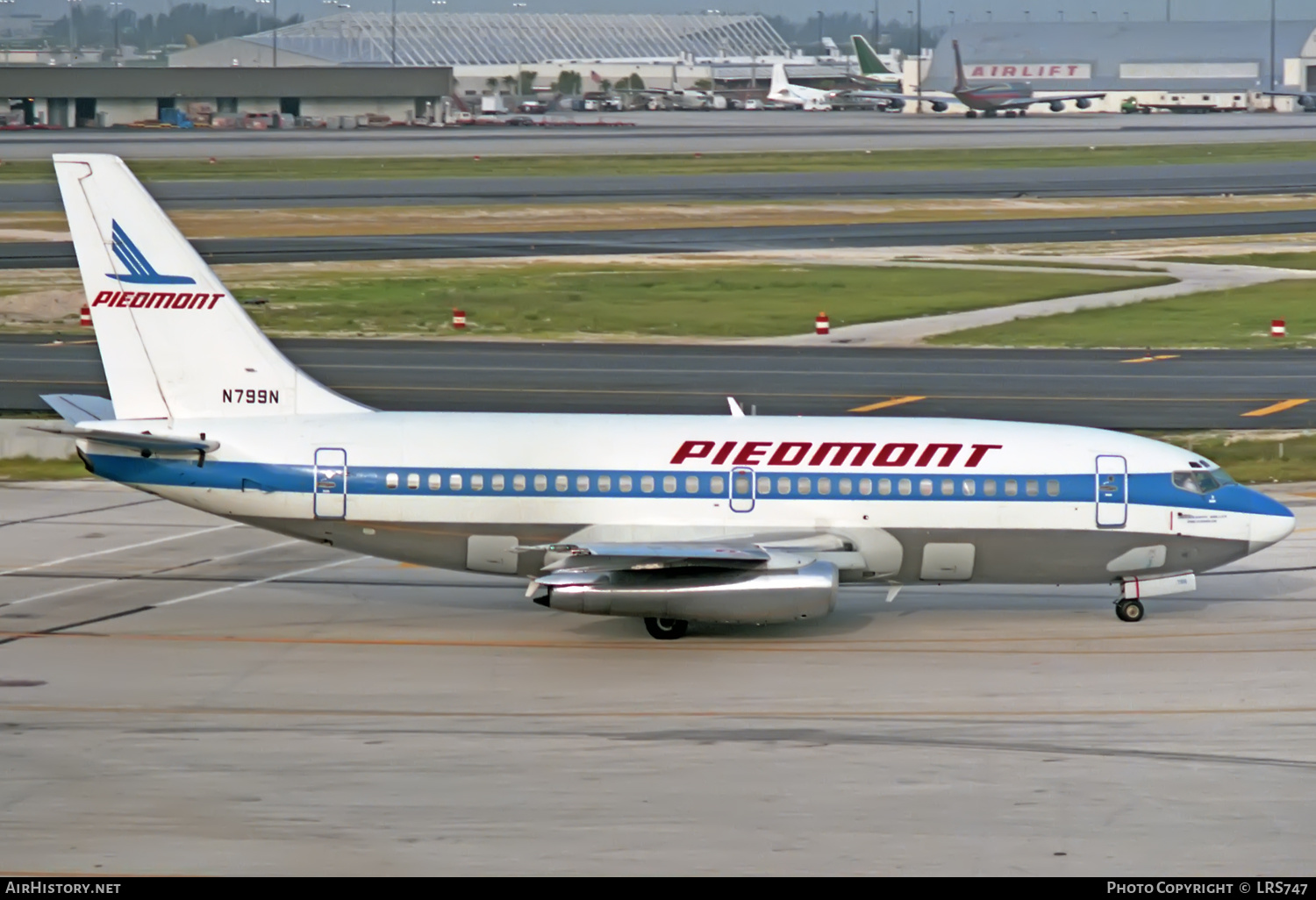 Aircraft Photo of N799N | Boeing 737-201/Adv | Piedmont Airlines | AirHistory.net #377075