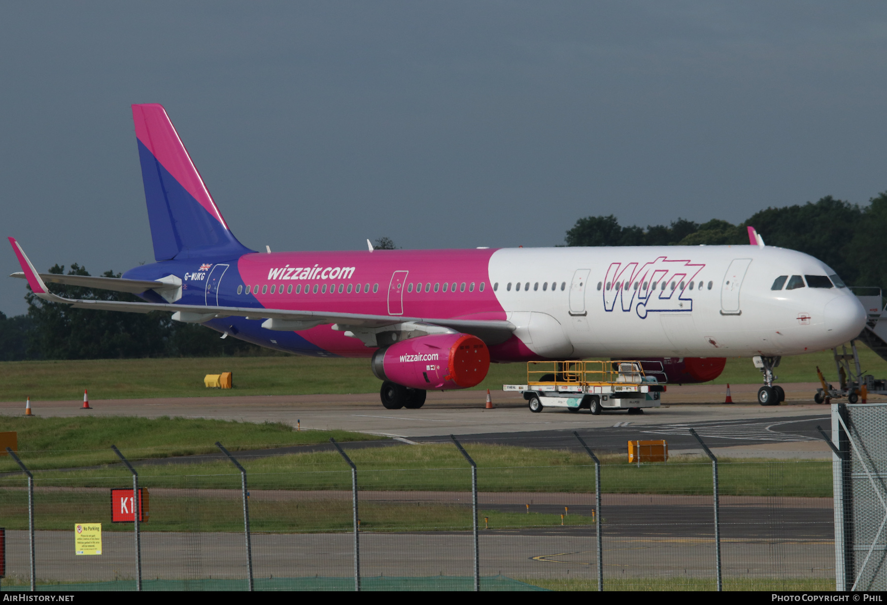 Aircraft Photo of G-WUKG | Airbus A321-231 | Wizz Air | AirHistory.net #377086