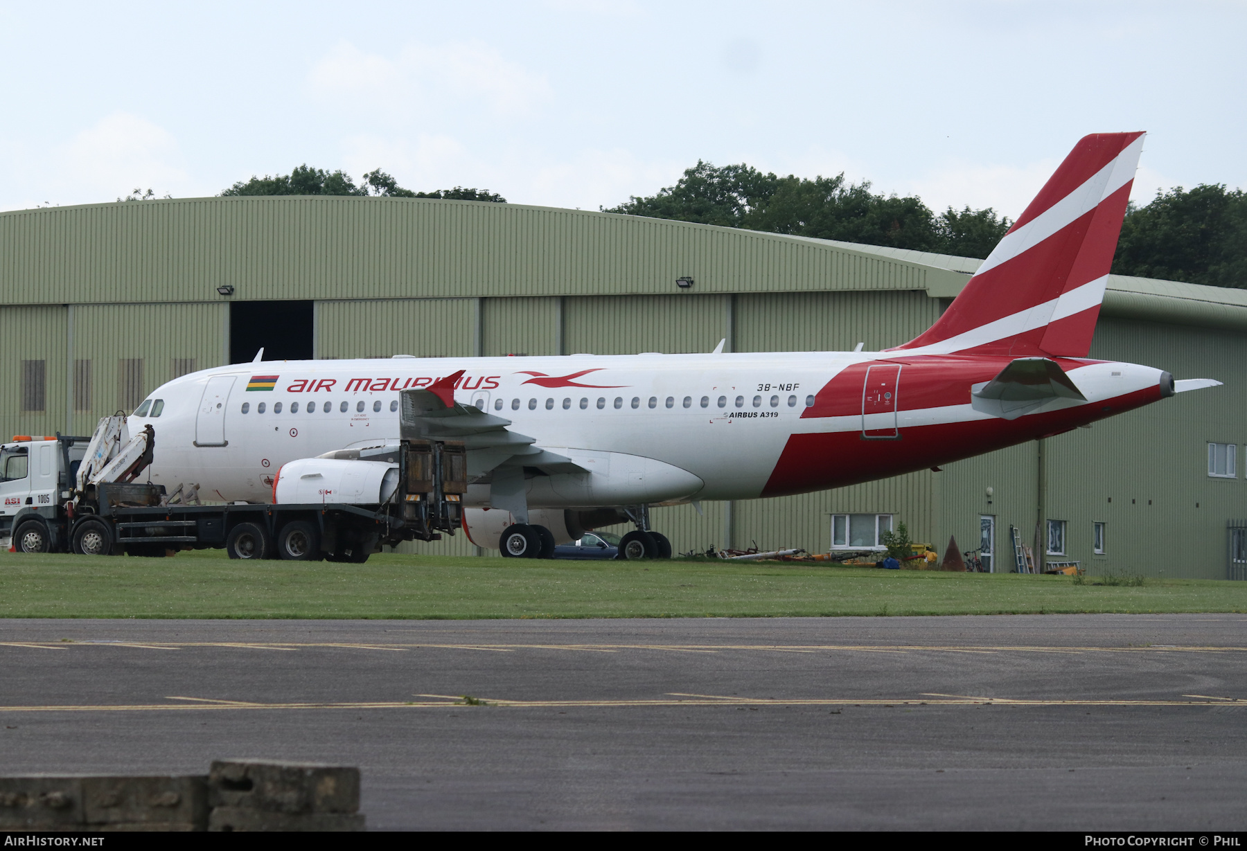 Aircraft Photo of 3B-NBF | Airbus A319-112 | Air Mauritius | AirHistory.net #377093