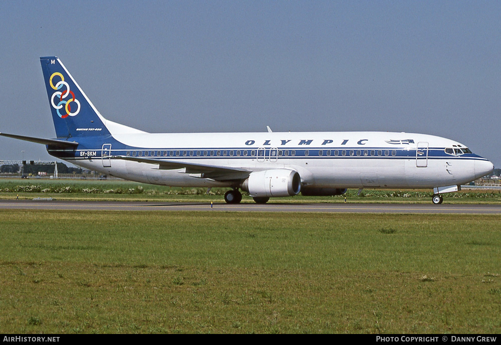 Aircraft Photo of SX-BKM | Boeing 737-4Q8 | Olympic | AirHistory.net #377112
