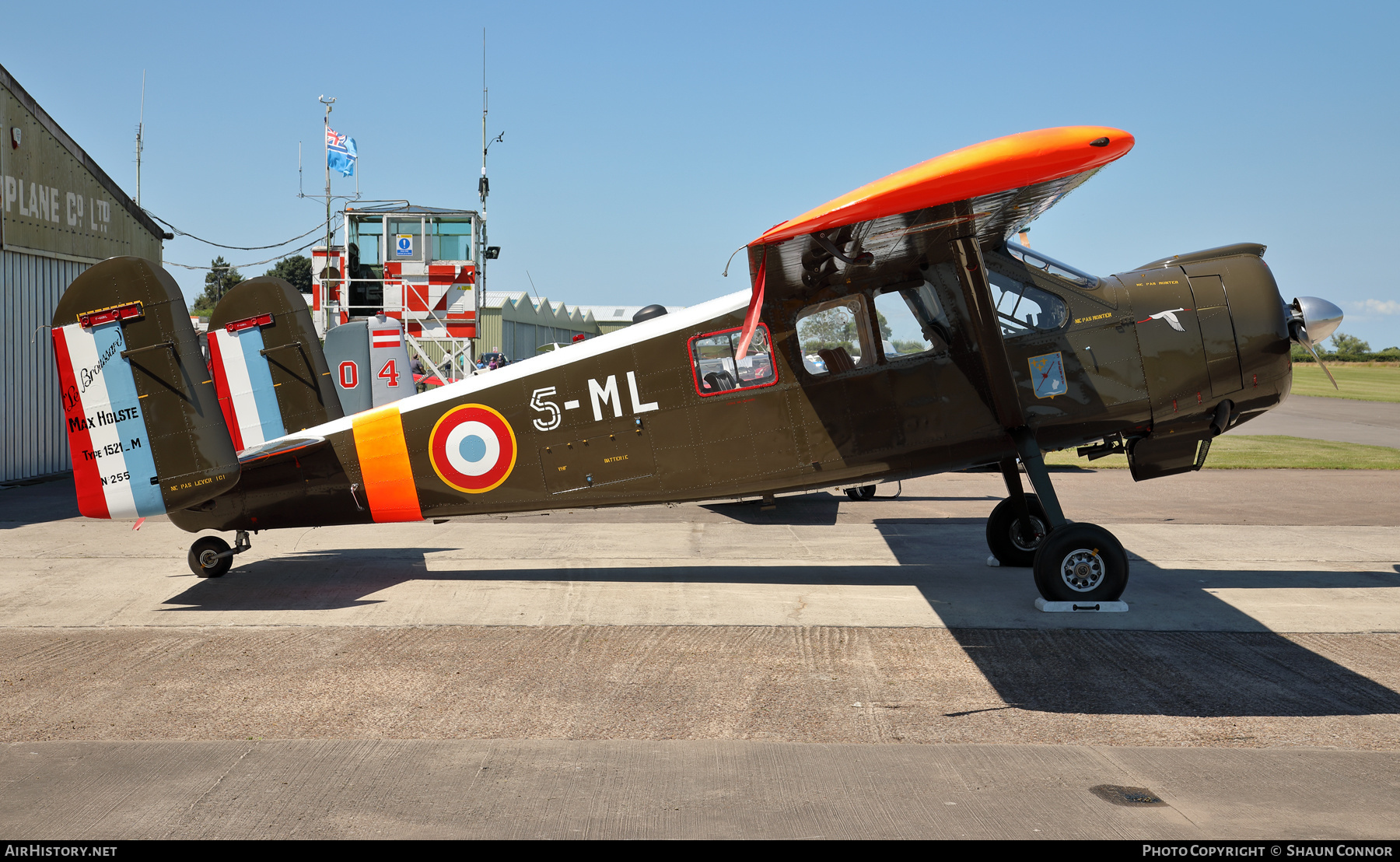 Aircraft Photo of G-CIGH / 255 | Max Holste MH.1521M Broussard | France - Air Force | AirHistory.net #377131