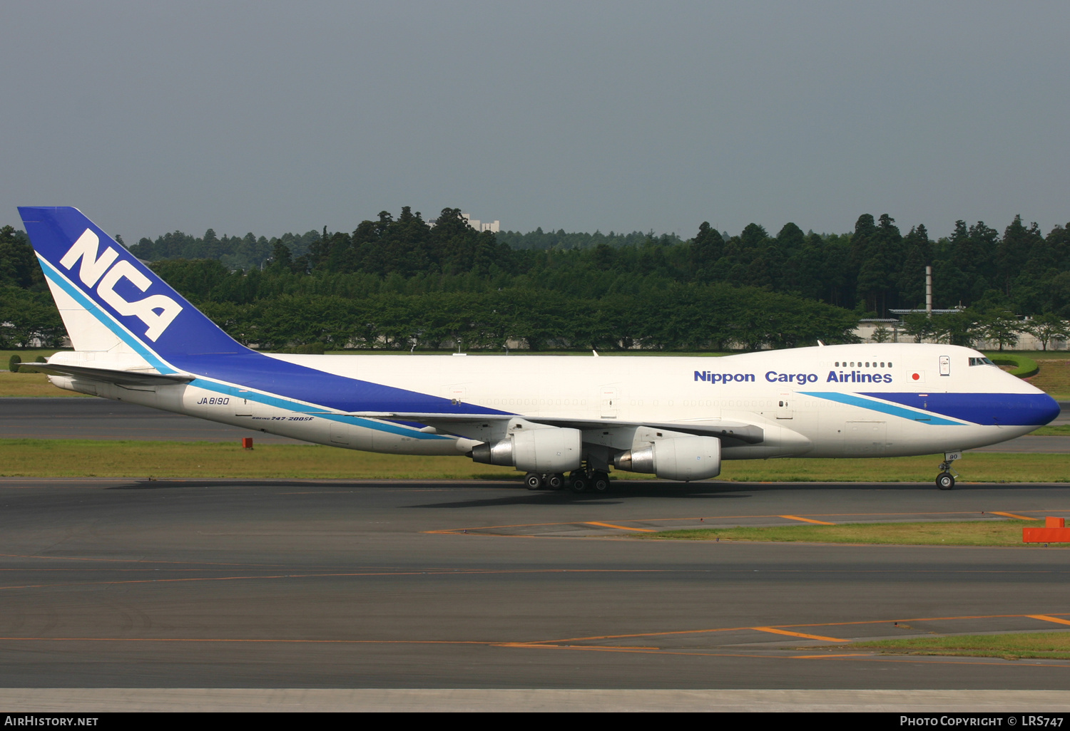 Aircraft Photo of JA8190 | Boeing 747-281B(SF) | Nippon Cargo Airlines - NCA | AirHistory.net #377154