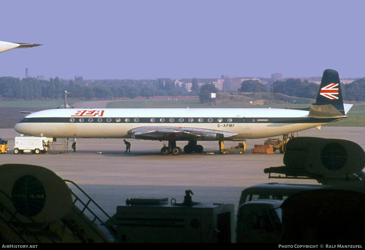 Aircraft Photo of G-APMF | De Havilland D.H. 106 Comet 4B | BEA - British European Airways | AirHistory.net #377167