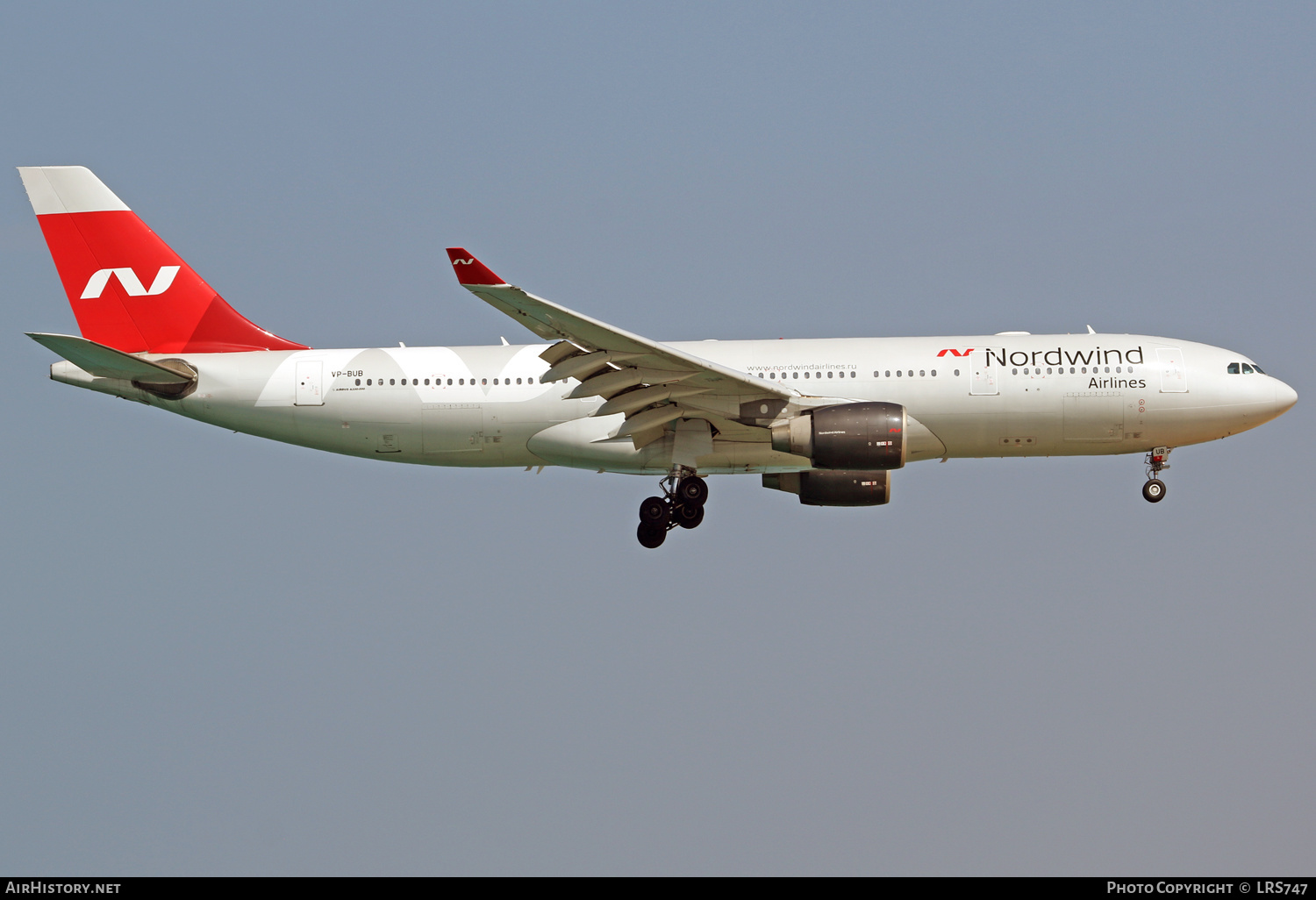 Aircraft Photo of VP-BUB | Airbus A330-223 | Nordwind Airlines | AirHistory.net #377169
