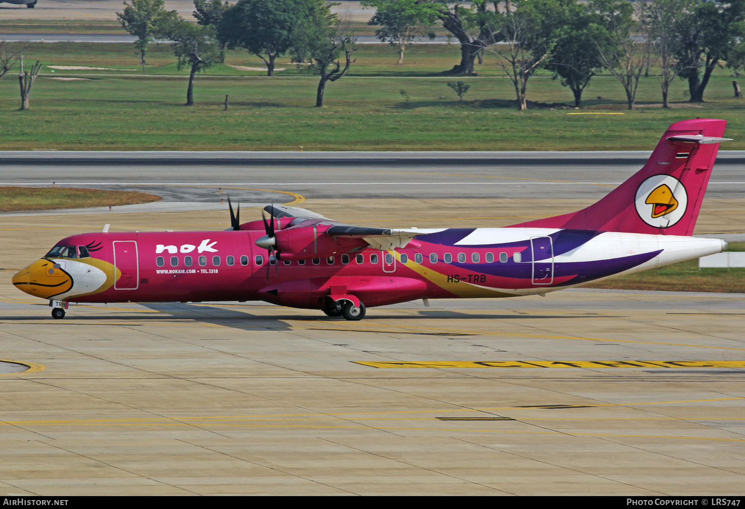 Aircraft Photo of HS-TRB | ATR ATR-72-201 | Nok Air | AirHistory.net #377172
