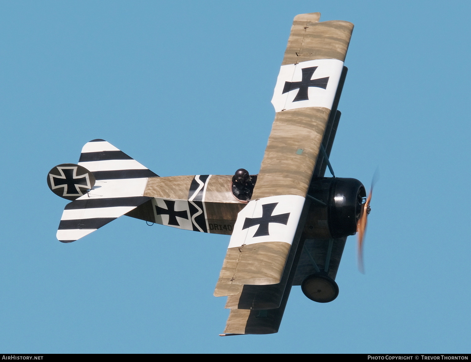 Aircraft Photo of G-CDXR / 403/17 | Fokker Dr.1 (replica) | Germany - Air Force | AirHistory.net #377193