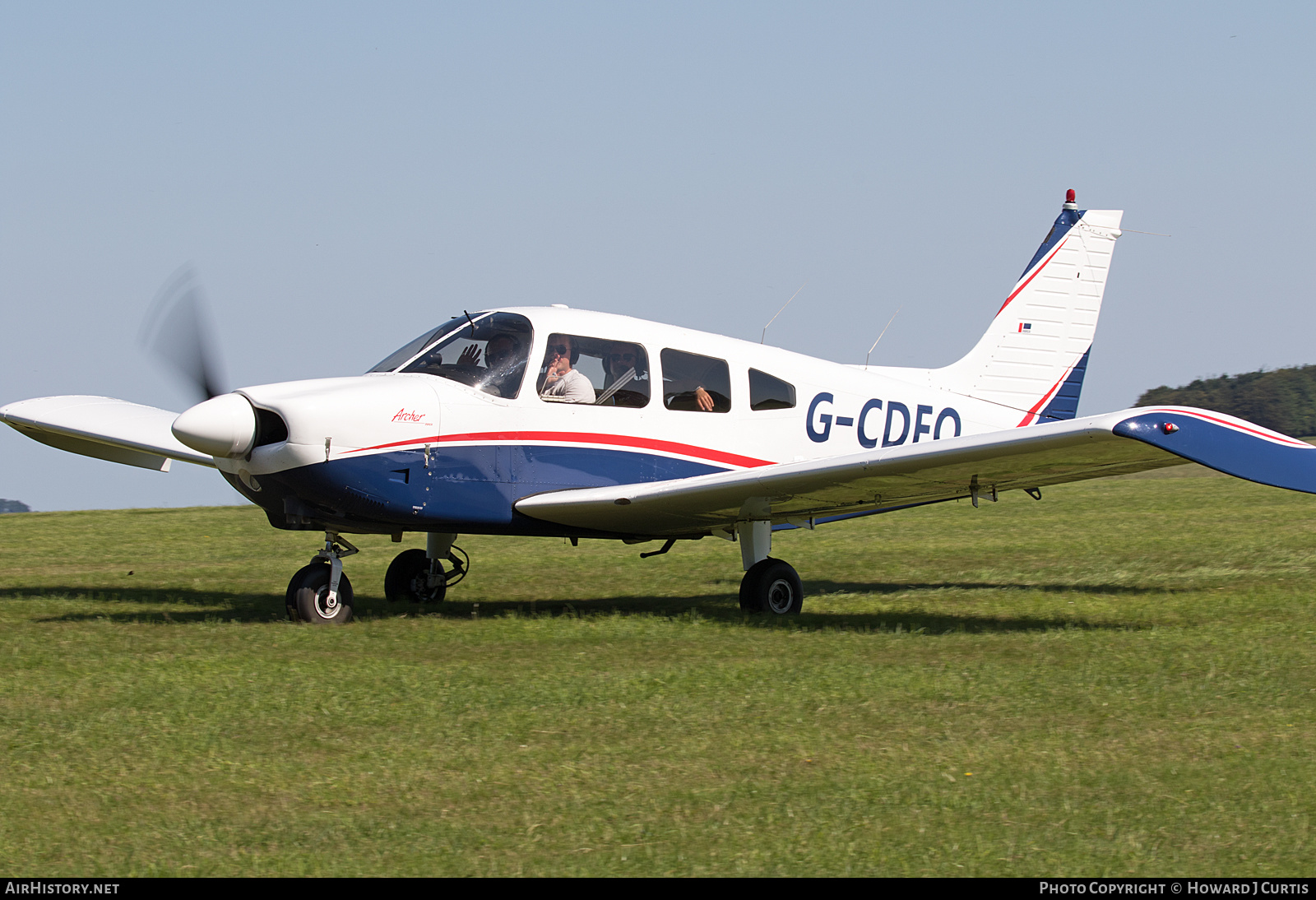 Aircraft Photo of G-CDEO | Piper PA-28-180 Cherokee Archer | AirHistory.net #377210