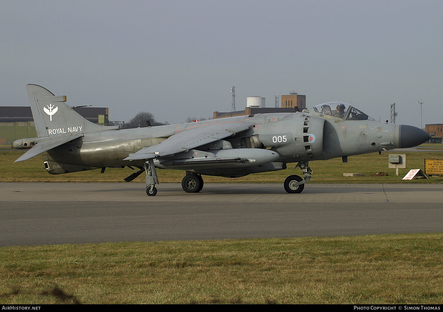 Aircraft Photo of ZH811 | British Aerospace Sea Harrier FA2 | UK - Navy | AirHistory.net #377225