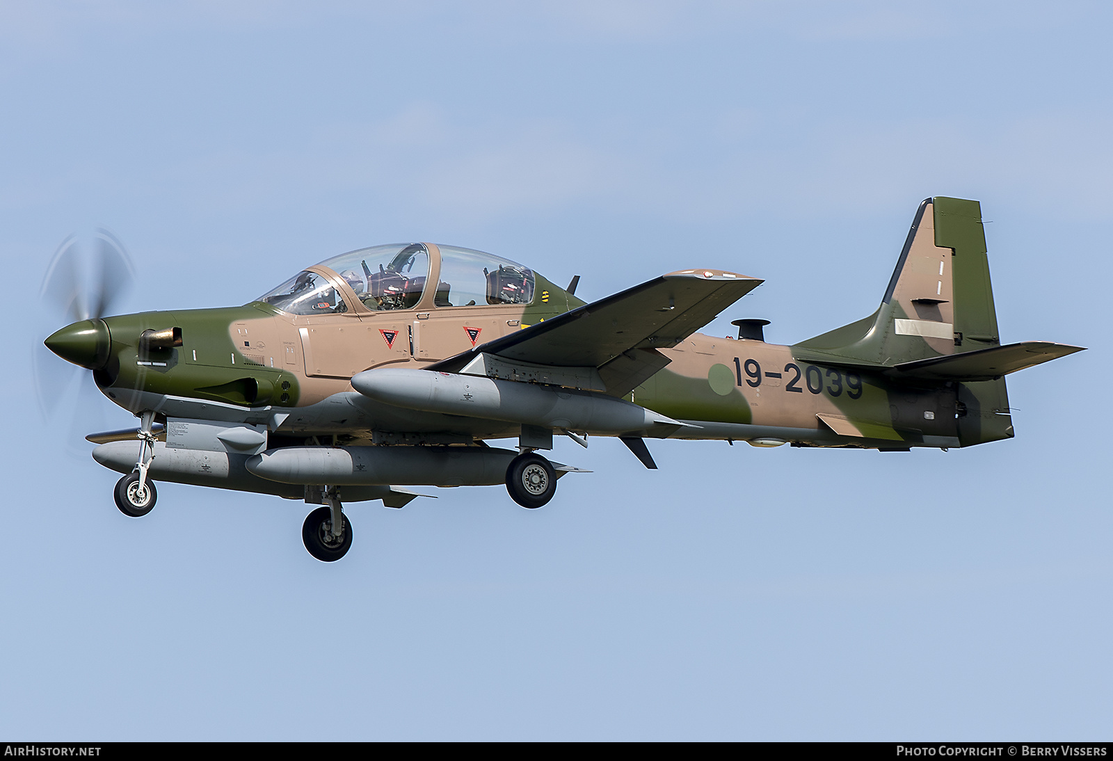 Aircraft Photo of 19-2039 | Embraer A-29B Super Tucano | USA - Air Force | AirHistory.net #377228