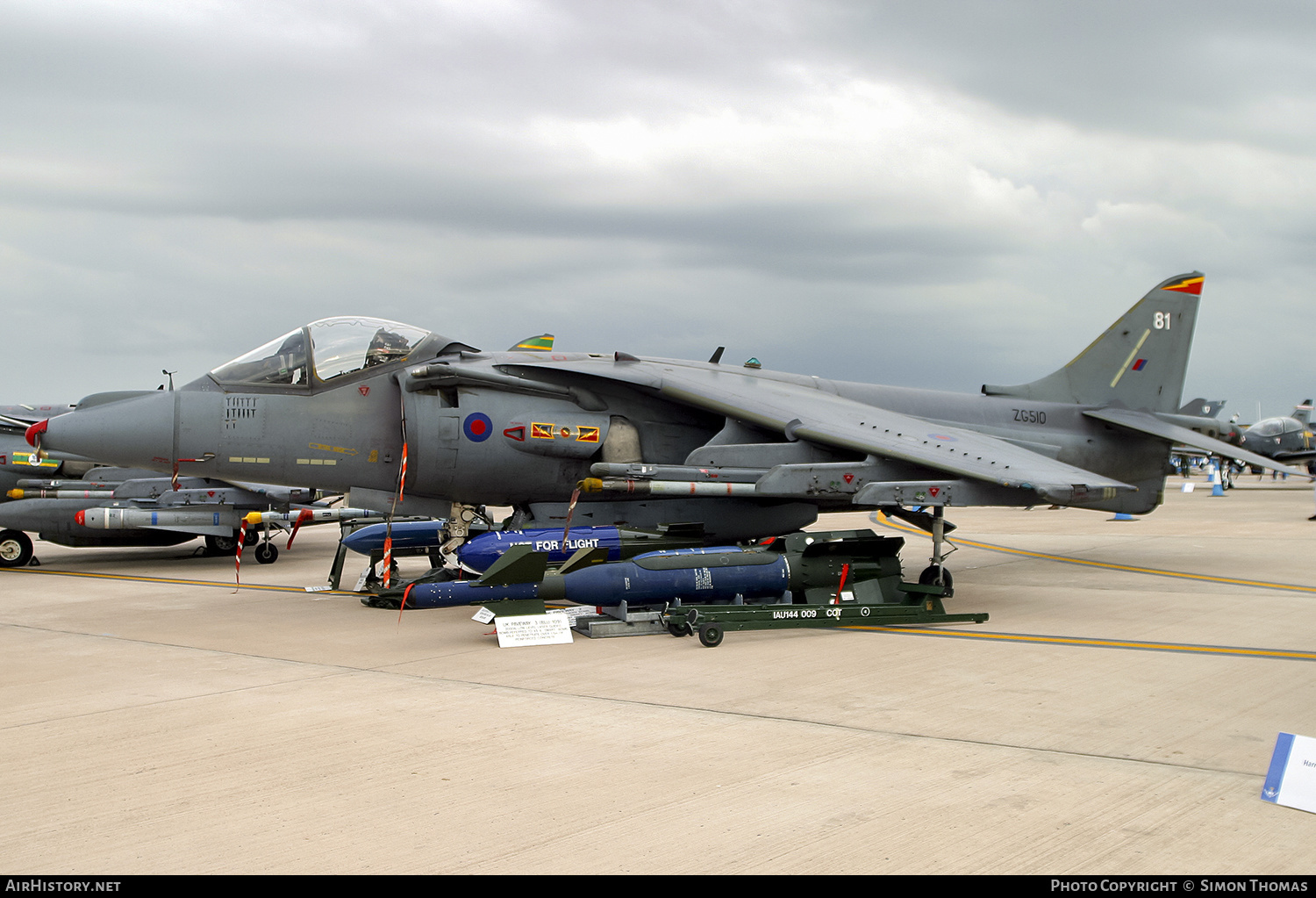 Aircraft Photo of ZG510 | British Aerospace Harrier GR7 | UK - Air Force | AirHistory.net #377232