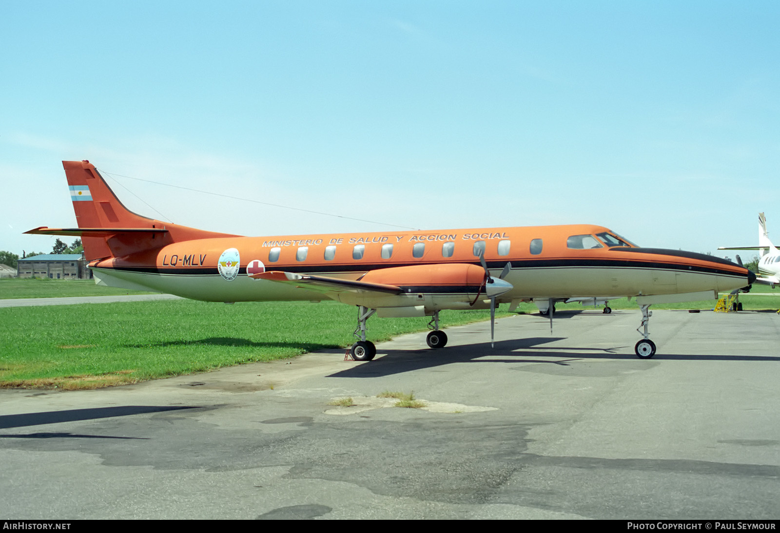 Aircraft Photo of LQ-MLV | Swearingen SA-226TC Metro II | Ministerio de Salud y Acción Social | AirHistory.net #377233