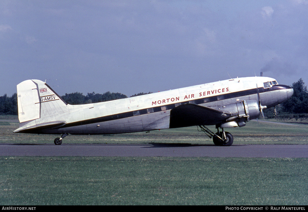 Aircraft Photo of G-AMSV | Douglas C-47B Skytrain | Morton Air Services | AirHistory.net #377254