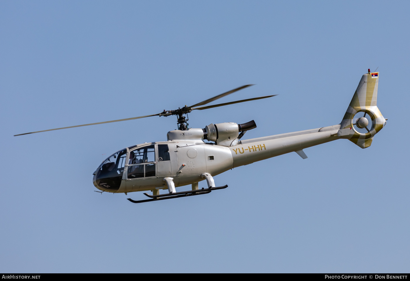 Aircraft Photo of YU-HHH | Aerospatiale SA-341G Gazelle | AirHistory.net #377261