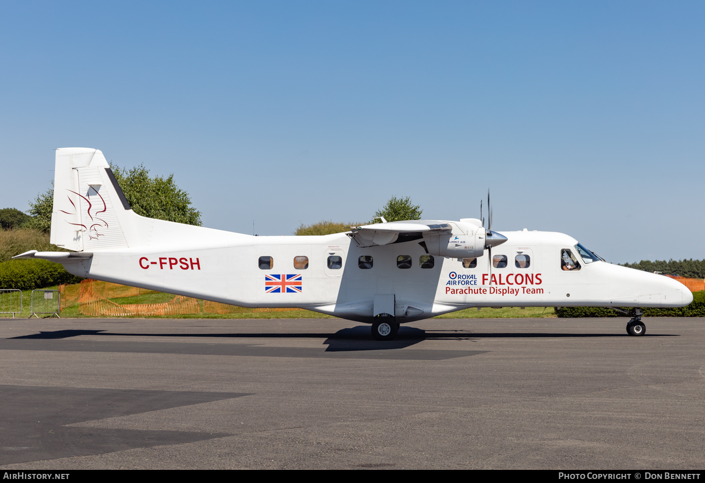 Aircraft Photo of C-FPSH | Dornier 228-201 | RAF Falcons - Parachute Display Team | AirHistory.net #377265