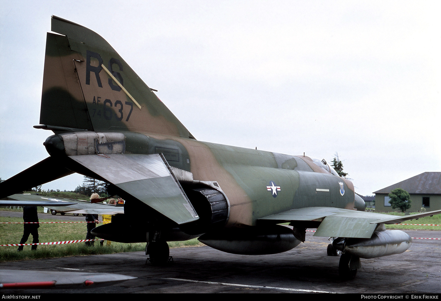 Aircraft Photo of 74-1637 / AF74-637 | McDonnell Douglas F-4E Phantom II | USA - Air Force | AirHistory.net #377278