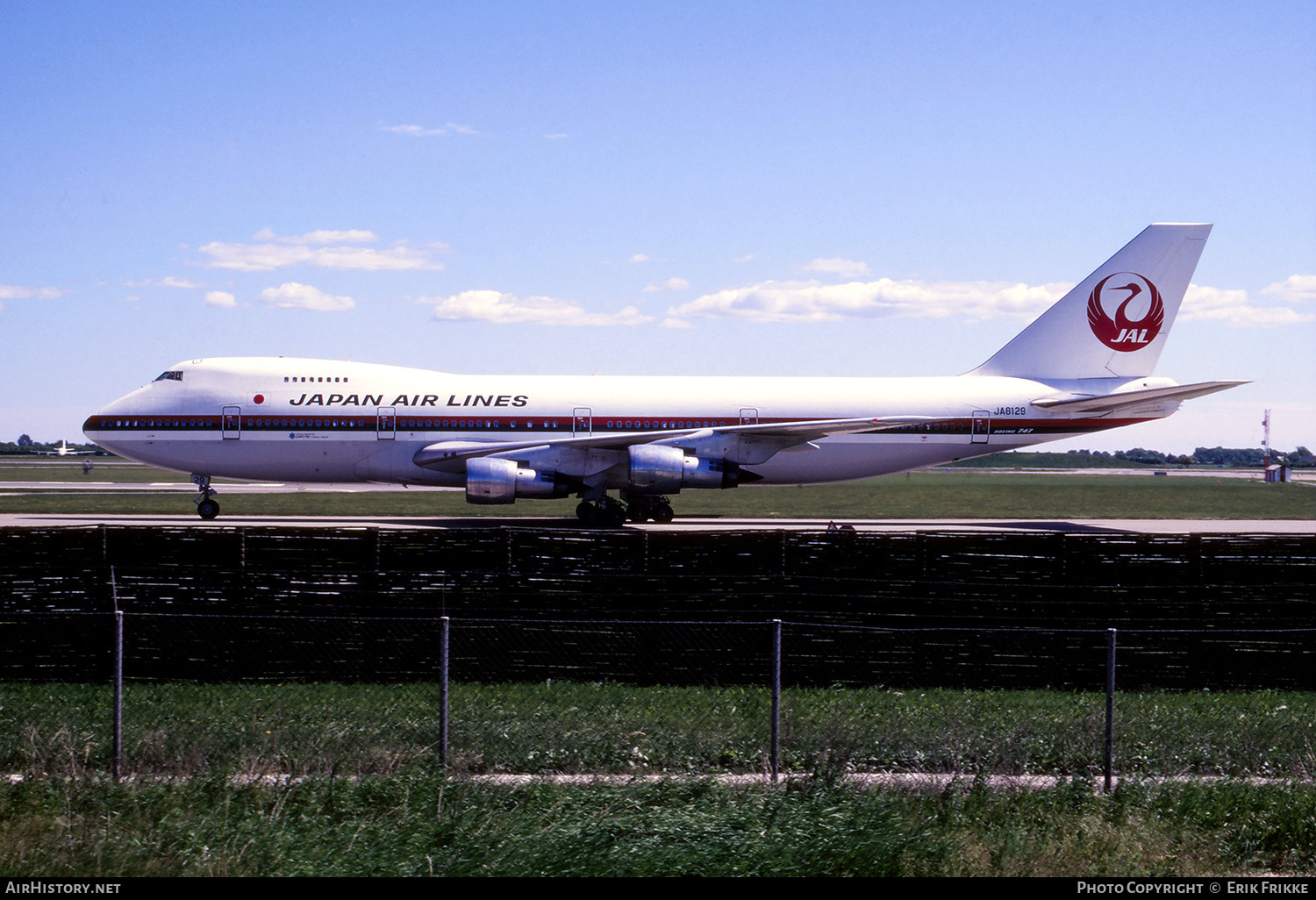 Aircraft Photo of JA8129 | Boeing 747-246B | Japan Air Lines - JAL | AirHistory.net #377280