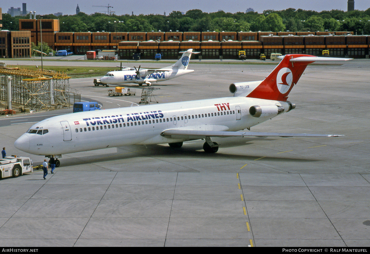 Aircraft Photo of TC-JCB | Boeing 727-2F2/Adv | THY Türk Hava Yolları - Turkish Airlines | AirHistory.net #377291