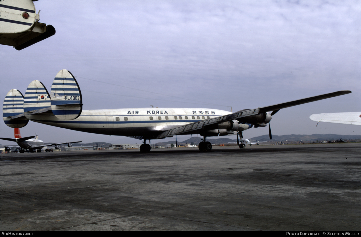 Aircraft Photo of HL4003 | Lockheed L-1649A Starliner | Air Korea | AirHistory.net #377296
