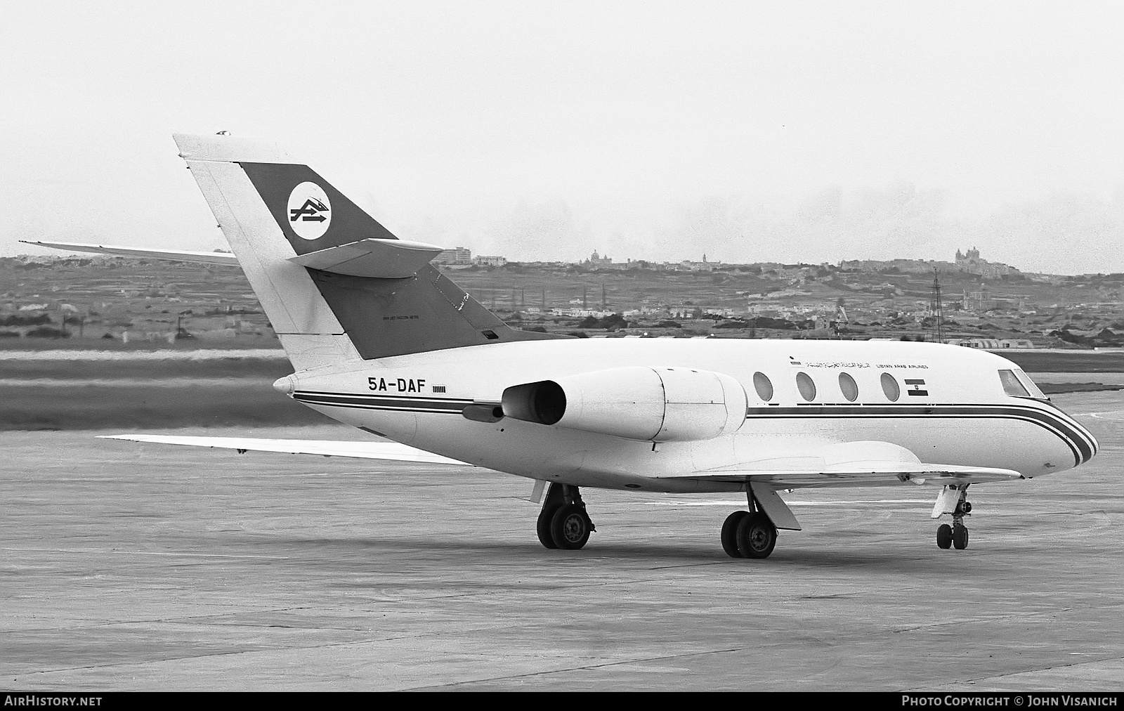 Aircraft Photo of 5A-DAF | Dassault Falcon 20C | Libyan Arab Airlines | AirHistory.net #377297