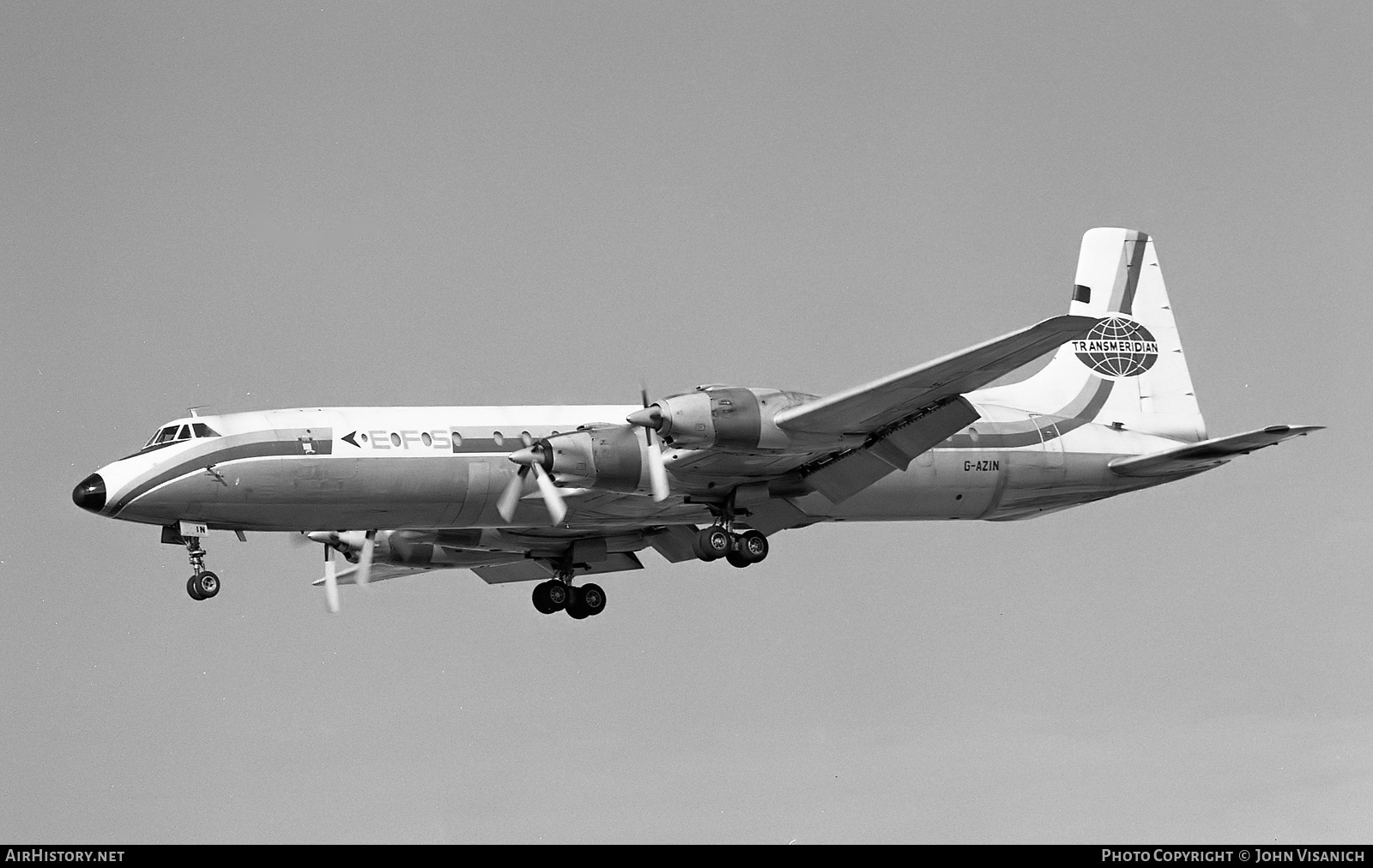 Aircraft Photo of G-AZIN | Canadair CL-44D4-2 | EFS - Express Flug Service | AirHistory.net #377301