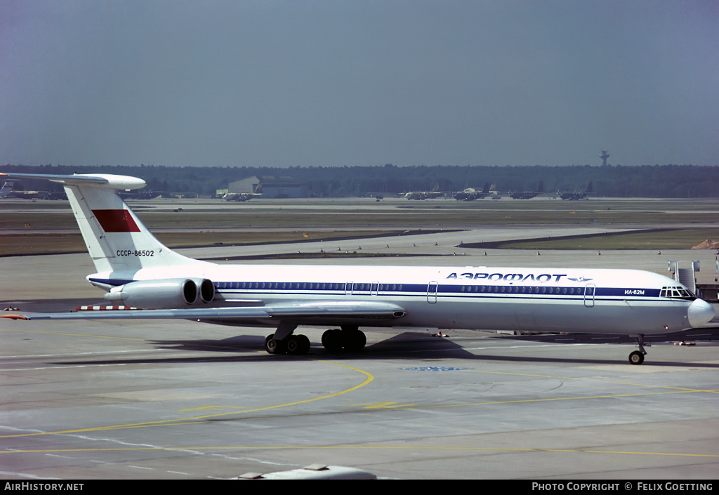 Aircraft Photo of CCCP-86502 | Ilyushin Il-62M | Aeroflot | AirHistory.net #377336