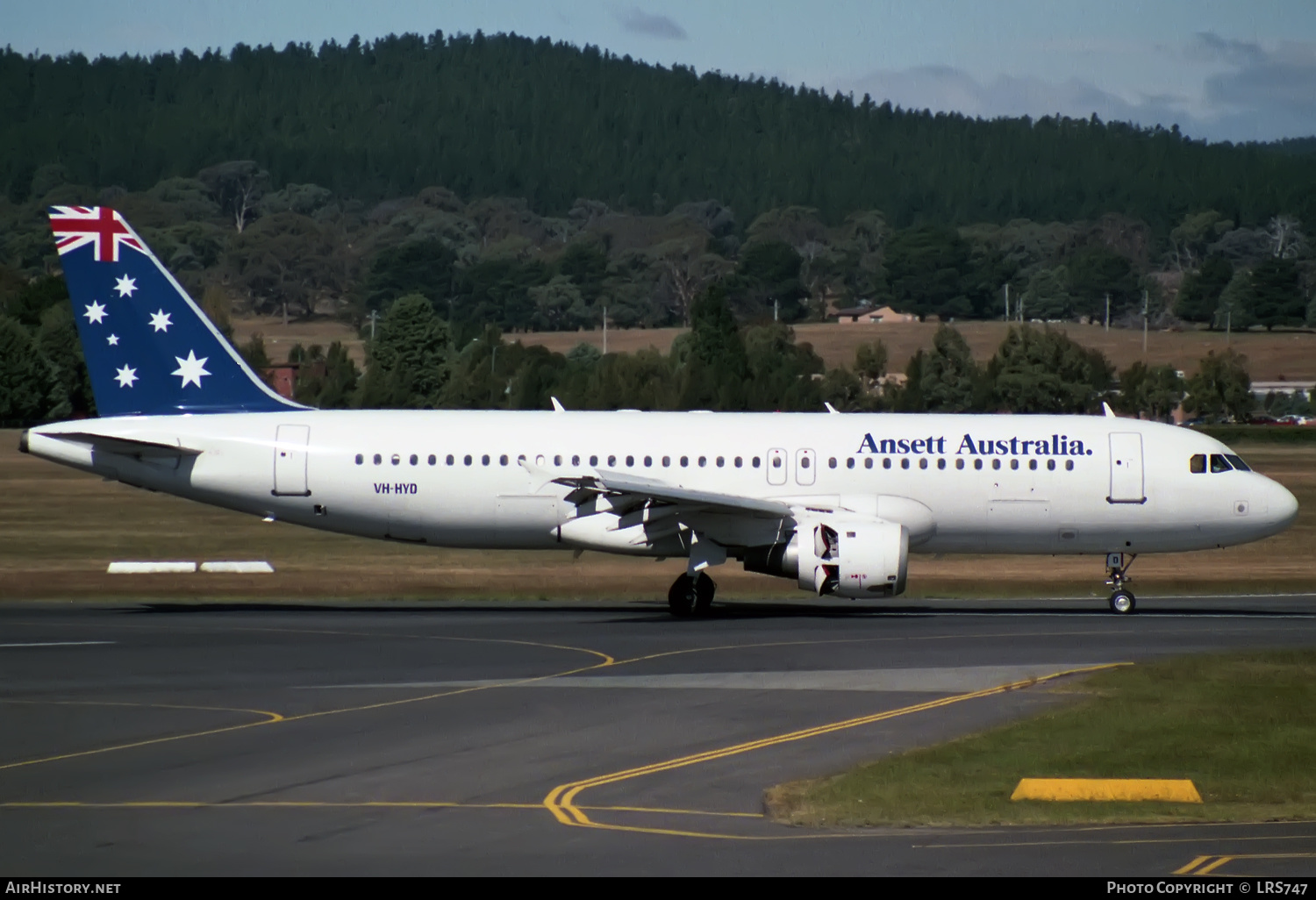 Aircraft Photo of VH-HYD | Airbus A320-211 | Ansett Australia | AirHistory.net #377337