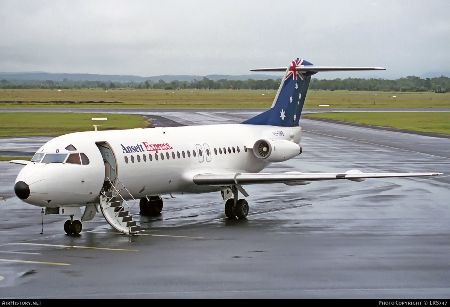 Aircraft Photo of VH-EWB | Fokker F28-4000 Fellowship | Ansett Express | AirHistory.net #377345