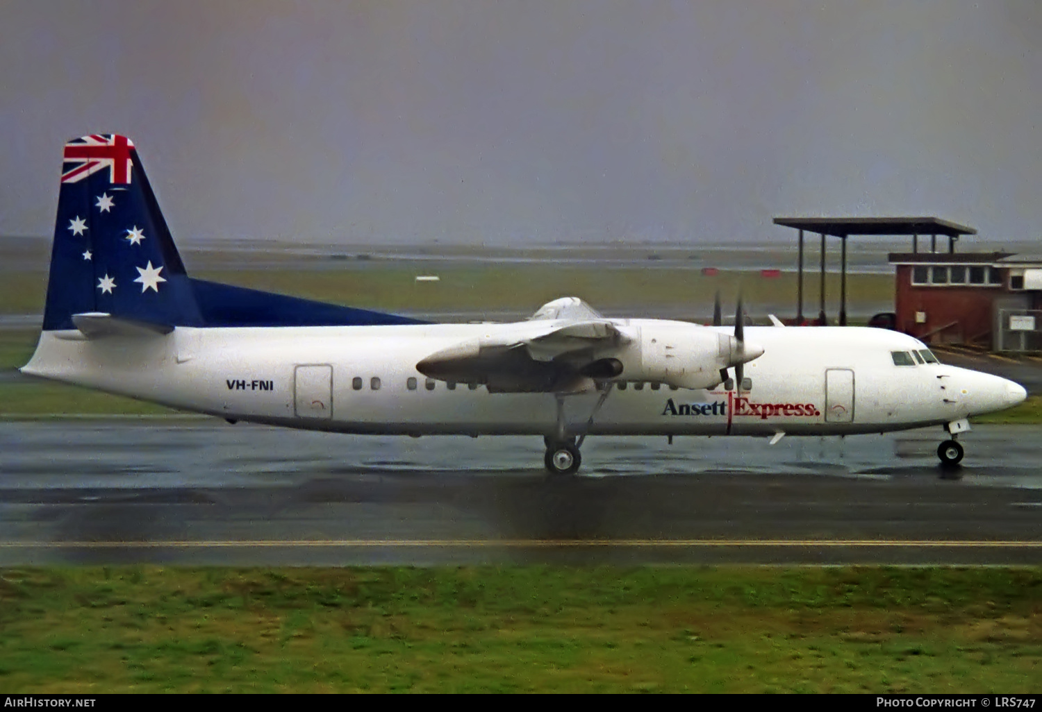 Aircraft Photo of VH-FNI | Fokker 50 | Ansett Express | AirHistory.net #377349