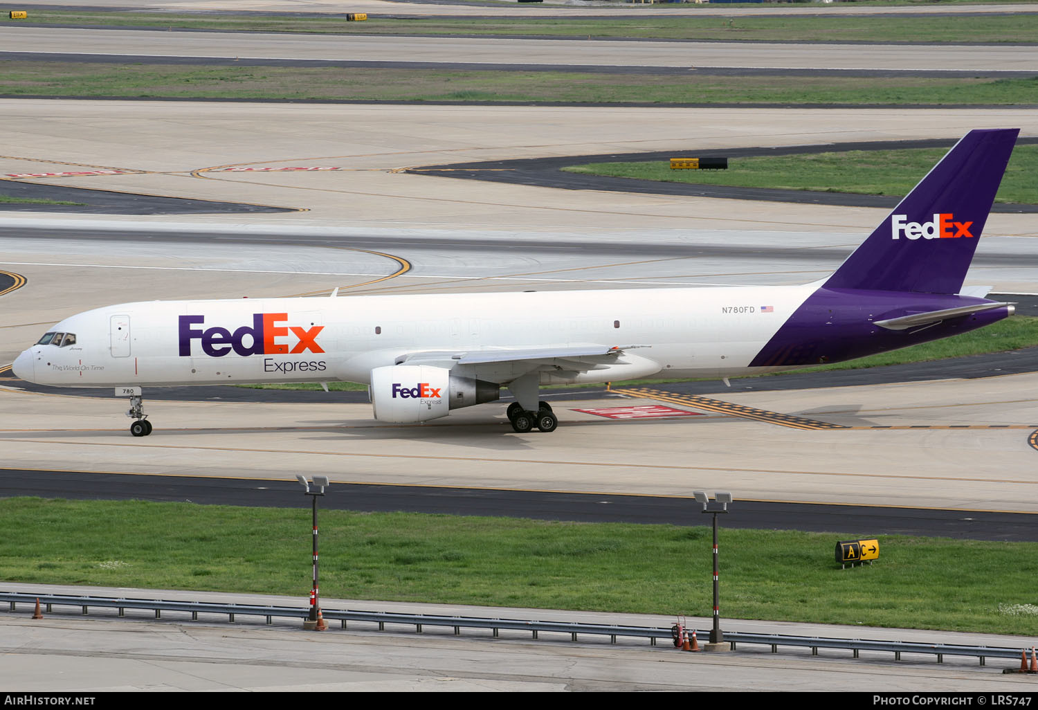Aircraft Photo of N780FD | Boeing 757-222(SF) | FedEx Express | AirHistory.net #377370