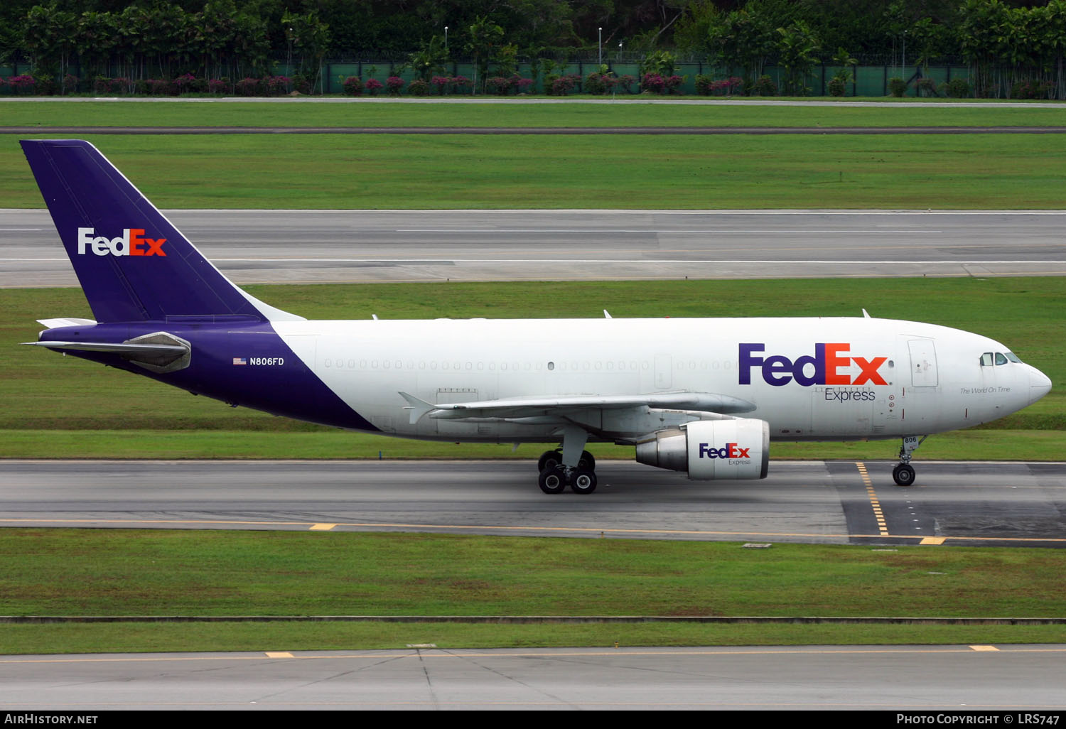 Aircraft Photo of N806FD | Airbus A310-324/F | FedEx Express | AirHistory.net #377372